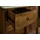 MASSIVMOEBEL24.DE Buffet 80 x 45 x 180 cm Braun Geölt/Weiß