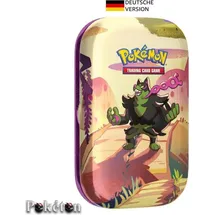 Pokémon Mini-Tin-Box Karmesin & Purpur Nebel der Sagen Boninu (2 Boosterpacks & 1 Stickerbogen)