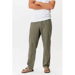 Leinen Pants - Armee - Mann - TeeShoppen