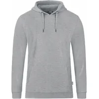 Jako Organic Hoodie hellgrau meliert 3XL