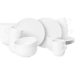 Seltmann Weiden Liberty Weiß Frühstück-Set 18-teilig