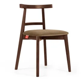 Konsimo Holzstuhl 2er-Set ¦ beige ¦ Maße (cm): B: 47 H: 76