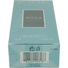 Bulgari Aqva pour Homme Marine Eau de Toilette 30 ml