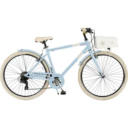 VENICE Citybike MILANO  Man 28 Zoll . AZZURRO PARIOLINO BLAU 54 CM