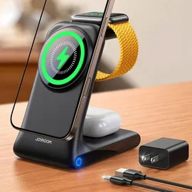 Joyroom JR-W15 Wireless Charger Ladestation mit MagSafe - Schwarz