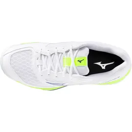 Mizuno Wave Phantom 3 Handballschuhe - weiß/gelb/blau