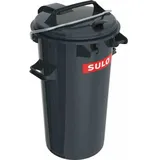 Sulo Mülleimer 50l Kunststoff grau Systemmülleimer grau