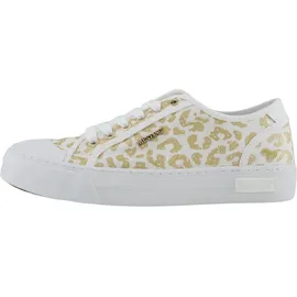 Mustang Fashion Trainers Damen Plateau Weiß/Gold 40