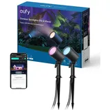 eufy Outdoor Spot Light E10 500 lm 2 W E10 Schwarz 2 St.