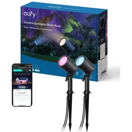 eufy Outdoor Spot Light E10 500 lm 2 W E10 Schwarz 2 St.