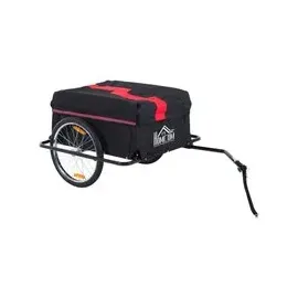 Homcom CargoTrailer schwarz