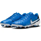 Nike Herren Fussballschuhe Tiempo Legend 10 Club FG/MG DV4344-400 44.5 - Signal Blue/White