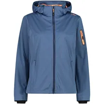 CMP Woman Jacket Zip Hood dusty blue mel. Gr. 46