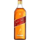 Johnnie Walker Red Label, Blended Scotch Whisky, handgefertigt in den 4 bekanntesten Regionen Schottlands, 40 Prozent vol, 1.75L Einzelflasche