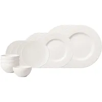 Villeroy & Boch Manufacture Rock Starter-Set 16-tlg. weiß