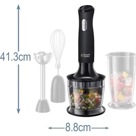 Russell Hobbs Matte Black 3-in-1 Stabmixer