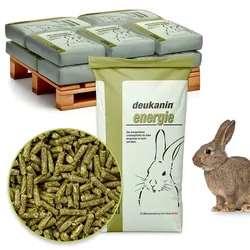 deukanin energie 10x25kg - pelletiertes Alleinfutter für Zucht- und Mastkaninchen