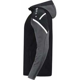 Jako Performance Kapuzenjacke Herren schwarz/anthra light L