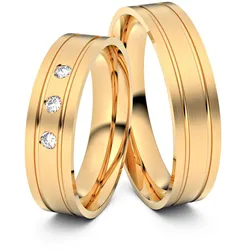 Trauringe Nordhausen 750er RosÈgold - 2480