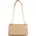 Schultertasche Polyurethan Beige/Braun