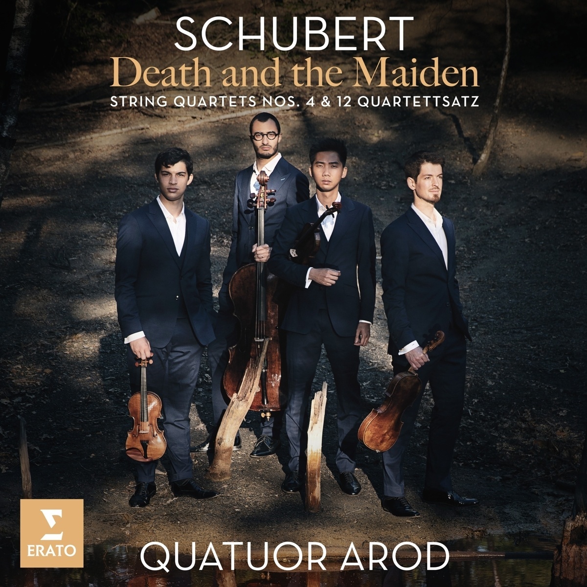Der Tod Und Das Mädchen/Streichquartette Nr.4&12 - Quatuor Arod. (CD)