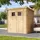 TIMBELA Gartenhaus Holz M309 2,04 x 2,04 m Natur
