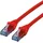 Roline Patchkabel Cat.6A UTP, Component Level, LSOH, rot, 1,5 m