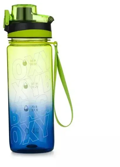 Oxy Ombre: Oxy Life Trinkflasche – 800 ml, gelb-blau