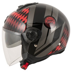 Exo-City II FC Bayern München Open Face Helm schwarz XL