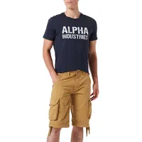 Alpha Industries Jet Cargo Shorts Khaki 32