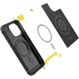 SPIGEN iPhone 15 Pro Rugged Armor Hülle schwarz
