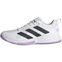 adidas Court Team Bounce 2.0 Damen Cloud White/Core Black/Powder Plum 42 2/3