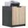 Vladon Logan Aktenschrank 51 x 60,5 x 54 cm braun