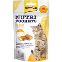 GimCat 6x 60g GimCat Nutri Pockets Käse Katzensnacks