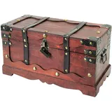 HMF Schatztruhe mit Schloss, 40 cm