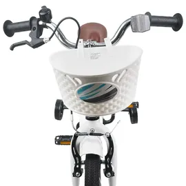 vidaXL Kinderfahrrad 14 Zoll weiß