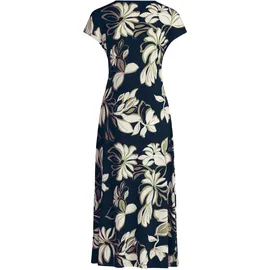 Betty Barclay Midikleid Raffung Blau/Grün 38