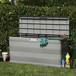furnicato Gartenbox 117 x 45 x 56 cm Grau