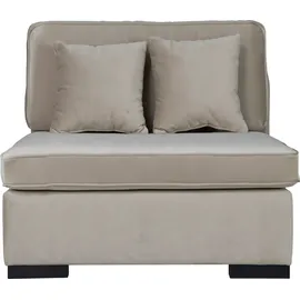Home Affaire Sofa-Mittelelement HOME AFFAIRE "Skara", beige (dunkelbeige), B:90cm H:86cm T:100cm, Polsterelemente, Modul zum eigenen Zusammenstellen, in vielen Bezugsqualitäten