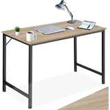 Tectake Schreibtisch Jenkins Braun
