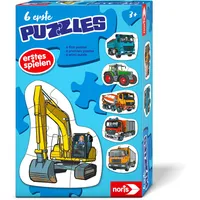 NORIS 6 erste Puzzles Fahrzeuge
