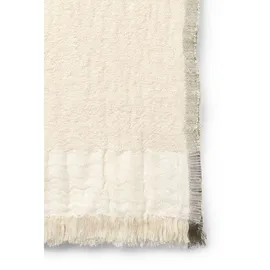 Ferm Living Weaver Bettüberwurf 120 x 170 cm Beige/Off-white