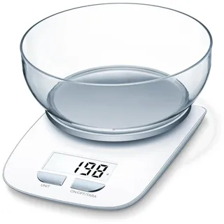 Beurer KS25ex Elektronische Küchenwaage bis 3 kg Genauigkeit 1 g