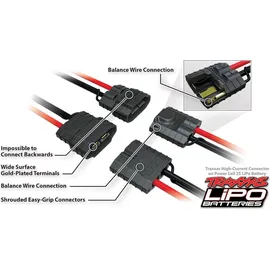 TRAXXAS Ladegerät mit 5800mAh 7,4V Lipo