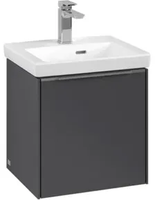 V&B Waschtischunterschrank Subway 3.0 42,3x42,9x37,8cm, Sch R/Gr AL gl, graph.