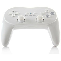 Classic Game Controller Pro Pad für Nintendo Wii klassik Games weiß #006