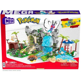 Mega Construx Pokémon Ultimative Dschungelexpedition 1347-tlg.