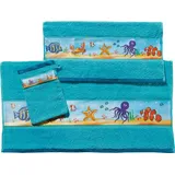 Erwin Müller Frottier Handtuchset 3-tlg. türkis