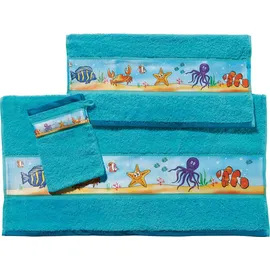 Erwin Müller Frottier Handtuchset 3-tlg. türkis