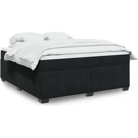 vidaXL Boxspringbett 180 x 200 cm Schwarz